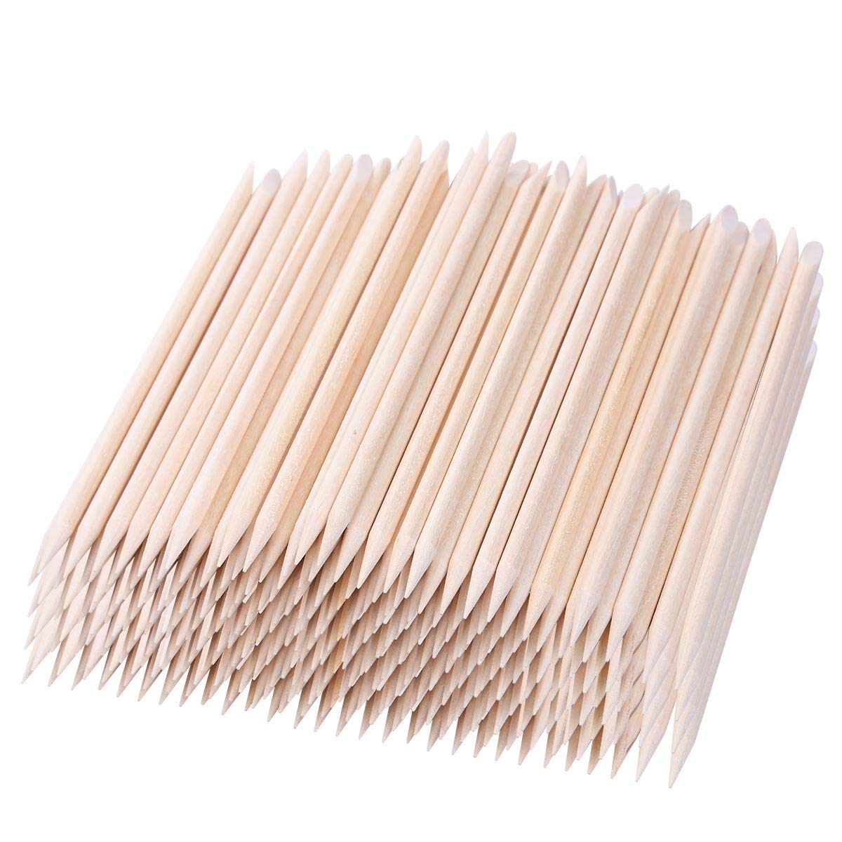 Orange Wood Stick 4.5 inch Pack of 100