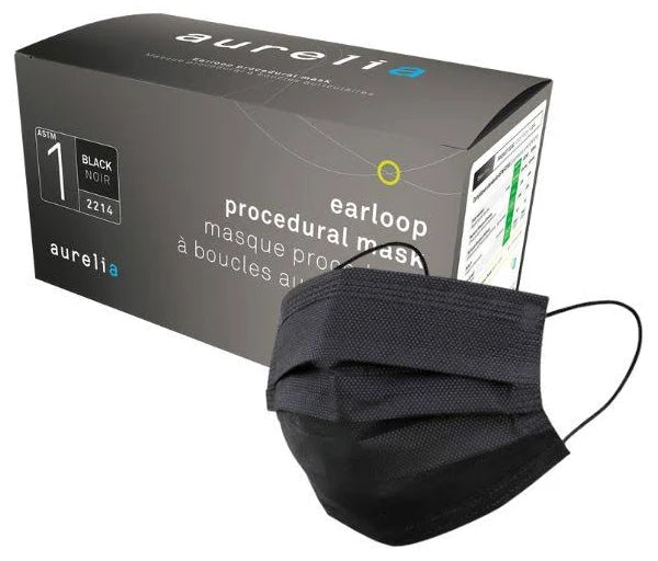Aurelia Surgical Masks BLACK